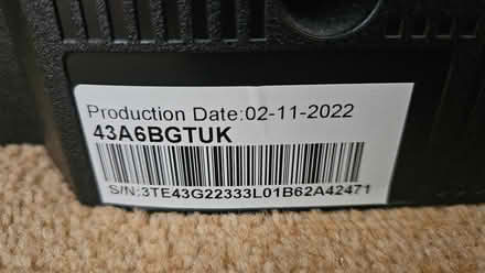 Photo of Hisense LED for spares (Camberley) #1