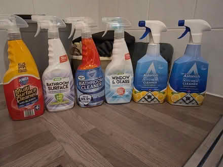Photo of free Cleaning fluid etc (Prestwich, M25) #1