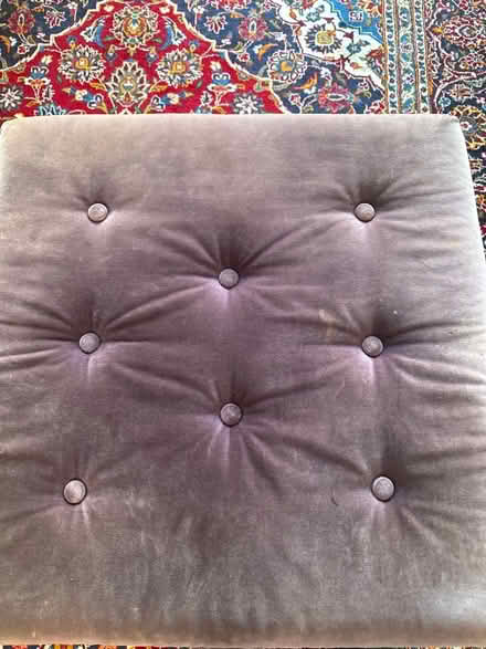 Photo of free Upholstered box storage or footstool (Pitsford) #3