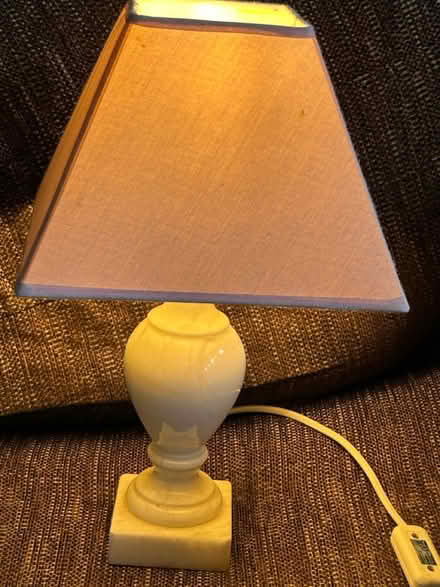 Photo of free Solid marble lamp (RH13) #1