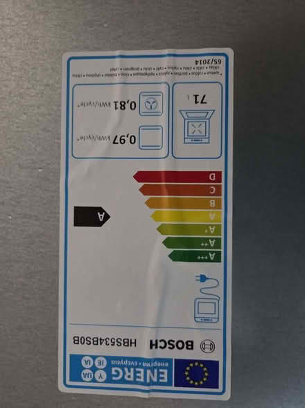 Photo of free Second hand built in Bosch Oven HBS534BS0B (Battle RG30) #4