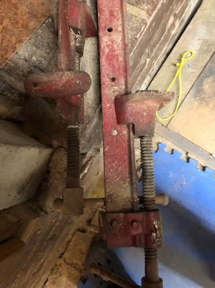 Photo of free Floor board clamps 1.5m long (2) (greensborough) #1