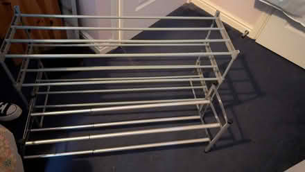 Photo of free 2 shoe/boot rack extendable (Cambusbarron FK7) #3