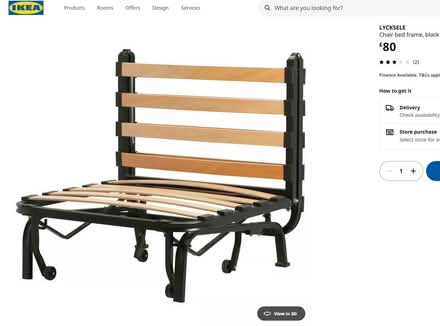 Photo of free ikea chair-bed (Nork SM7) #3