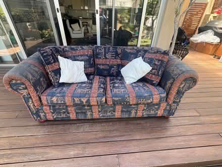 Photo of free Sofa and arm chairs (St Kilda West) #1