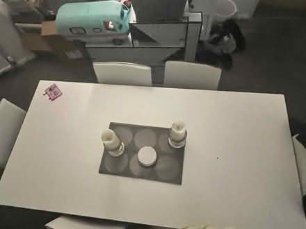 Photo of free White dining table 160x80 (SW2) #1