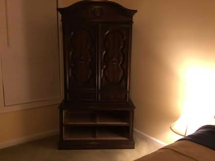 Photo of free Cherry Wood Armoire (Plymouth, ma. Manomet) #1
