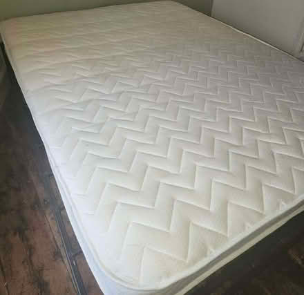 Photo of free King Size Mattress and Bed Frame (Seal TN15) #1