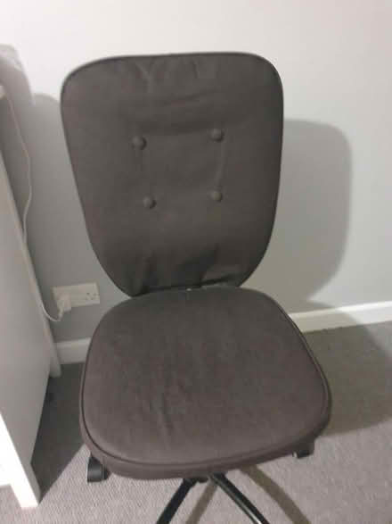 Photo of free Simple desk chair (Banstead, SM7 2) #2