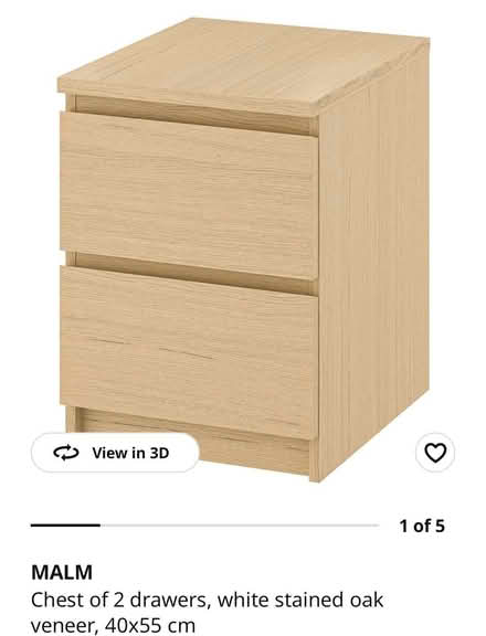 Photo of Malm drawers (Lower Walkley S6) #1