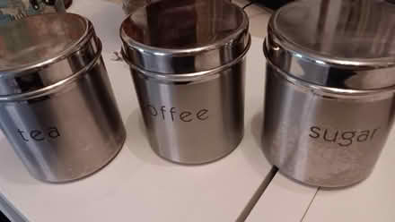 Photo of free Tea, Coffee & Sugar Containers (CT6) #1