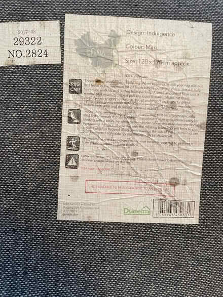 Photo of free Snuggly Shag rug (Bury) #2