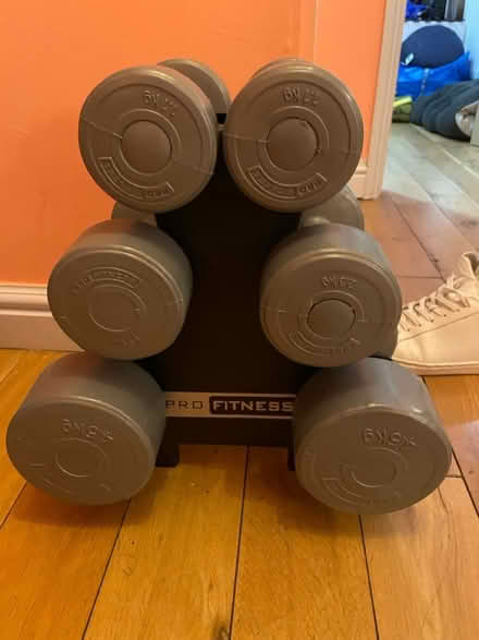 Photo of free Set of dumbbells (Windlesham Surrey GU20) #2