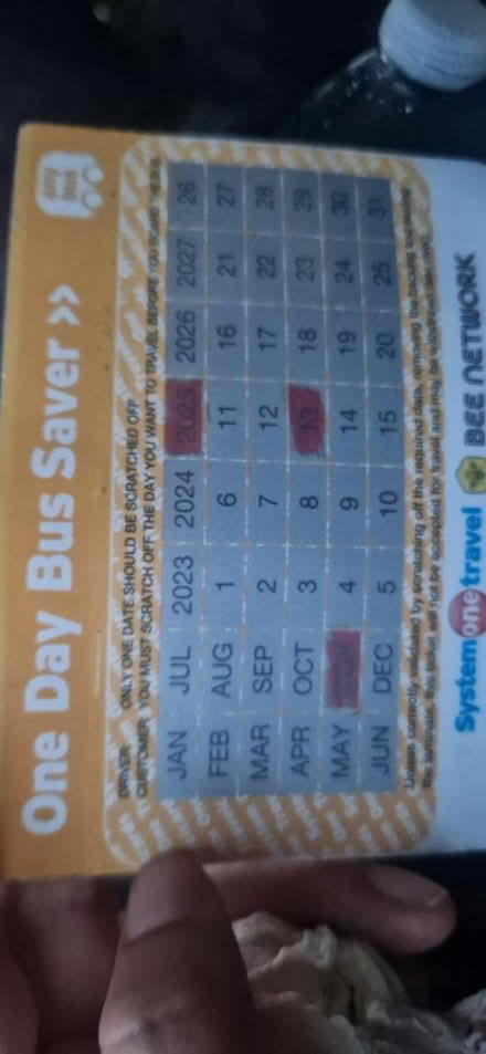 Photo of free One day bus pass (Fallowfield M14.) #1