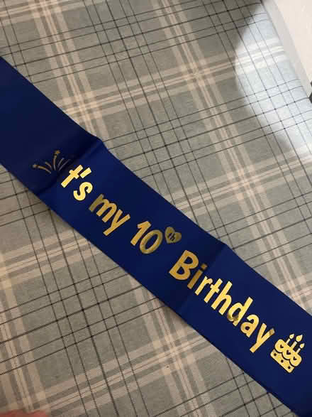 Photo of free 10th birthday decorations (Craigour EH17) #1