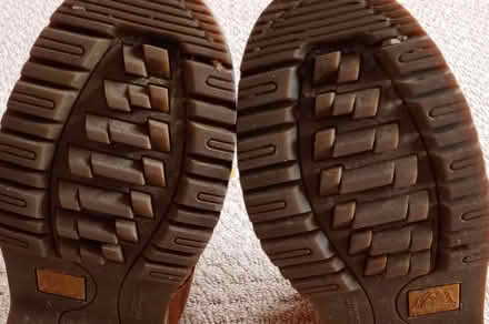 Photo of free Suede, steel toe work boots size 4/5 (Dane End SG12) #2