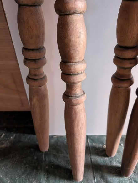 Photo of free Solid wood vintage table legs (Oakwood, LS8) #2