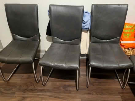 Photo of free Kitchen Chairs Leather (Dublin West) #1