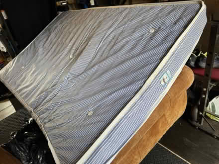 Photo of free Leather sofa bed (Lyneham, Wilts) #3