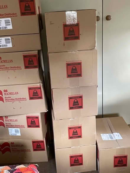 Photo of free 13 strong cardboard boxes (assembled) (Lyneham OX7) #1