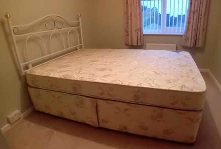 Photo of free Double Divan Bed and Mattress (Garden City OX5) #4