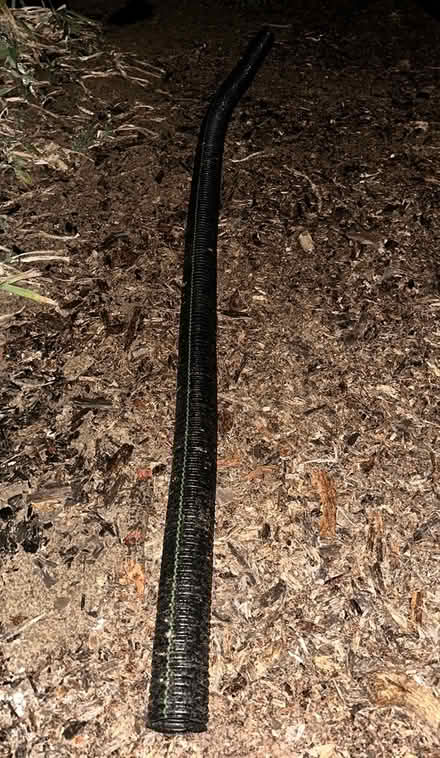 Photo of free Lots of black flexible drain pipe (Martinez, near Ace Hardware) #4