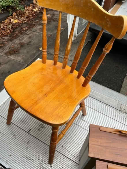 Photo of free Dining Table and 4x Chairs (Bootle) #3