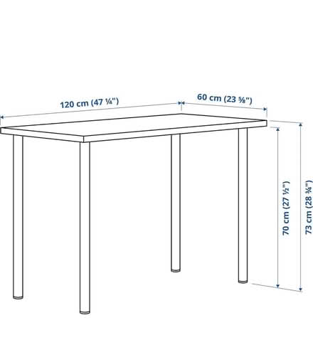 Photo of free Ikea Table (lagkapten) (Holland Park W11) #2