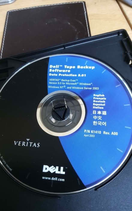 Photo of free Veritas Tape Backup Exec Software (Vale LA1) #1