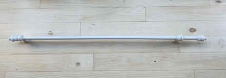 Photo of free White wooden curtain rail c140cm (Sevenoaks TN13) #1