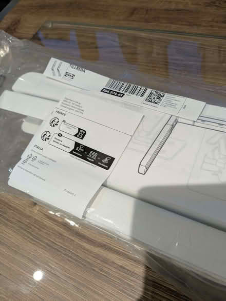 Photo of free Ikea microwave wall mounted bracket (North West Leicestershire LE67) #2