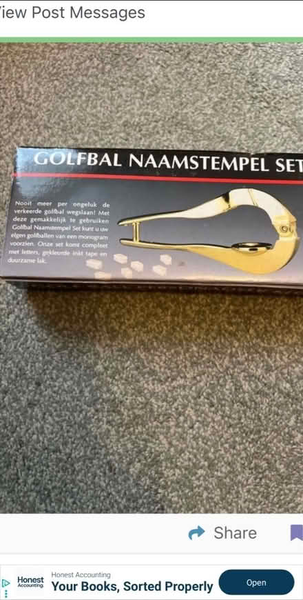 Photo of free golfball set (WD6) #1