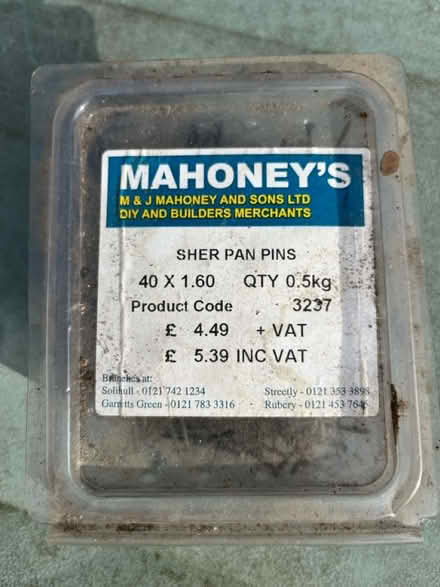 Photo of free Nails (Tyseley B11) #1