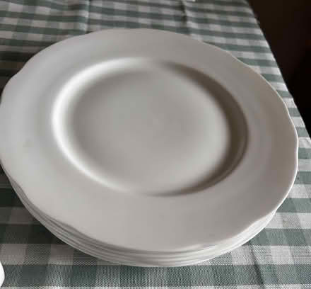 Photo of free 6 new bone china plates (South Woodchester GL5) #1