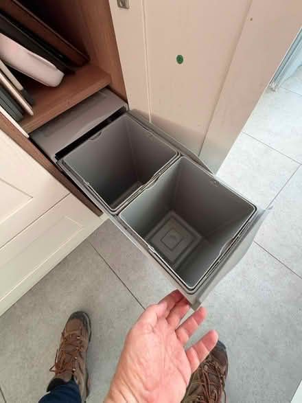 Photo of free Built in pull-out waste bins (Central Tonbridge TN9) #2