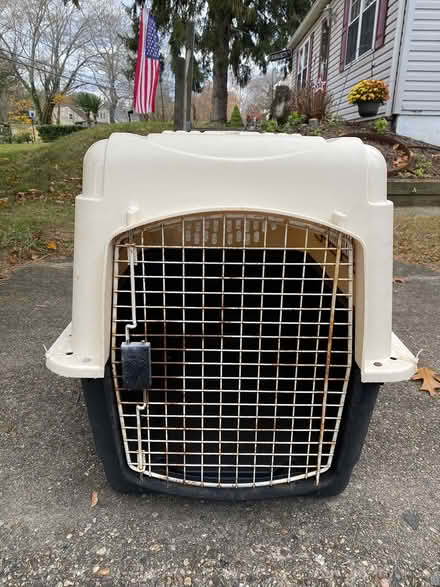 Photo of free Medium/Large Dog Crate (Media, 19063) #1