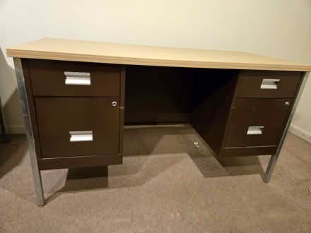Photo of free Steel Desk (Berkley) #2