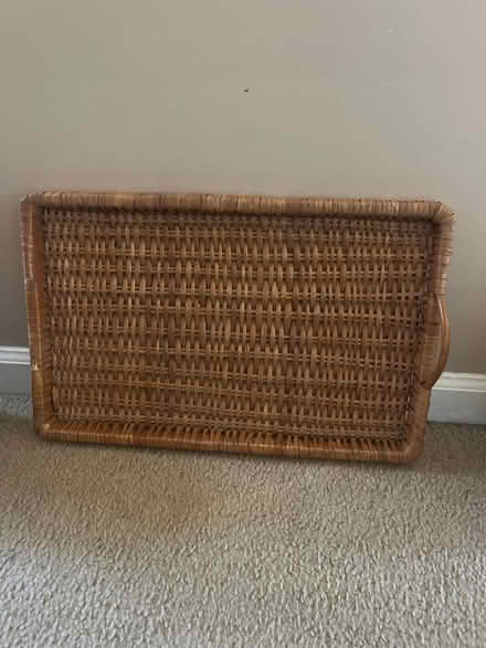 Photo of free Wicker tray (Royal Oak, MI) #1