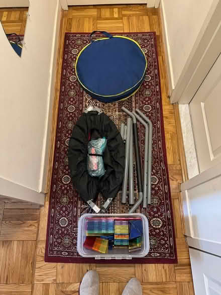 Photo of free trampoline, play tent, magnetiles (20008, near BreadFurst) #1