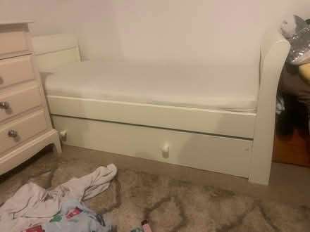 Photo of free Cot bed + mattress (Oxford, OX4) #1