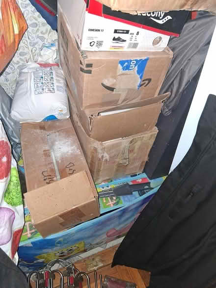 Photo of free miscellaneous boxes of tile (NE Yonkers) #1