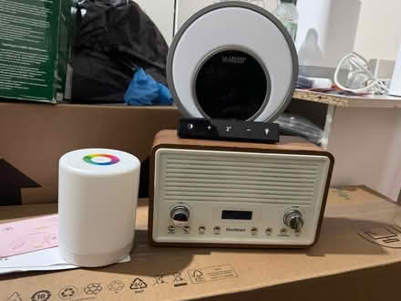 Photo of free Clock, radio, lamp (missing cord) (Edgware HA8) #1