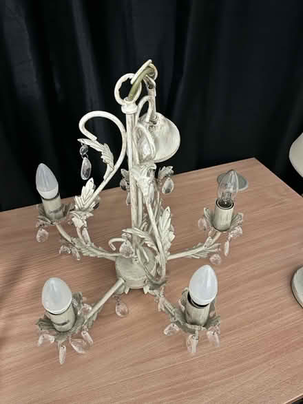 Photo of free Chandelier & 2 matching table lamps (Brighton BN2 6) #2