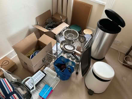 Photo of free Household essentials (4 midsize boxes) (Sun In The Sands Roundabout SE3) #1
