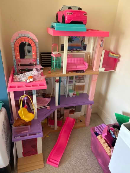 Photo of free Barbie Dream House and Car (Abbey Wood SE2) #1