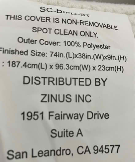 Photo of free Twin bed (Rancho Palos Verde) #3