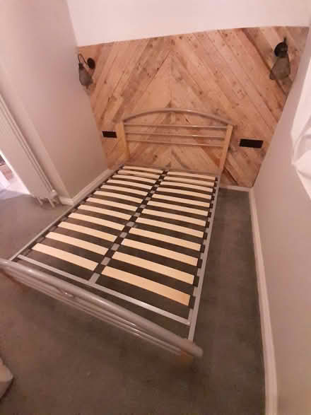 Photo of free Double bed & mattress (Frampton Cotterell) #1