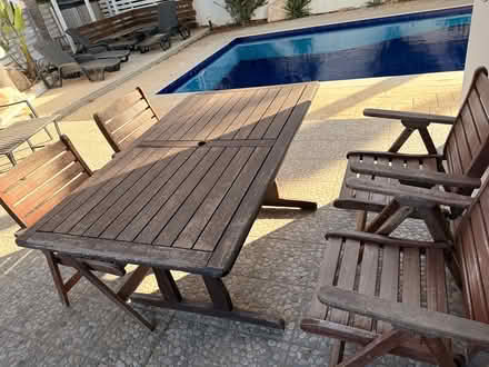 Photo of free Outdoor wooden set (Agia Thekla) #1