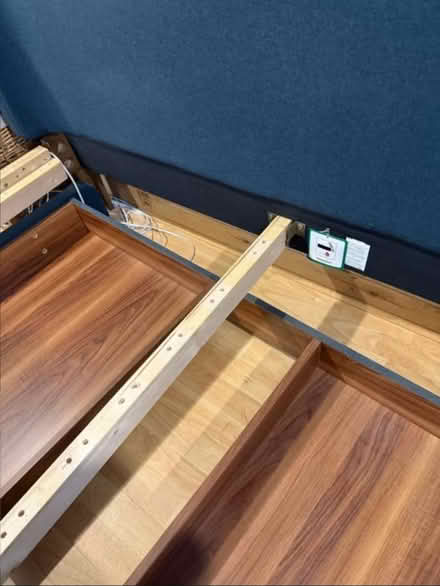 Photo of free King size bed frame (Albany park DA14) #4