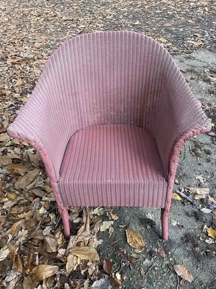 Photo of free Pink Lloyd loom chair (Harrietsham ME17) #1